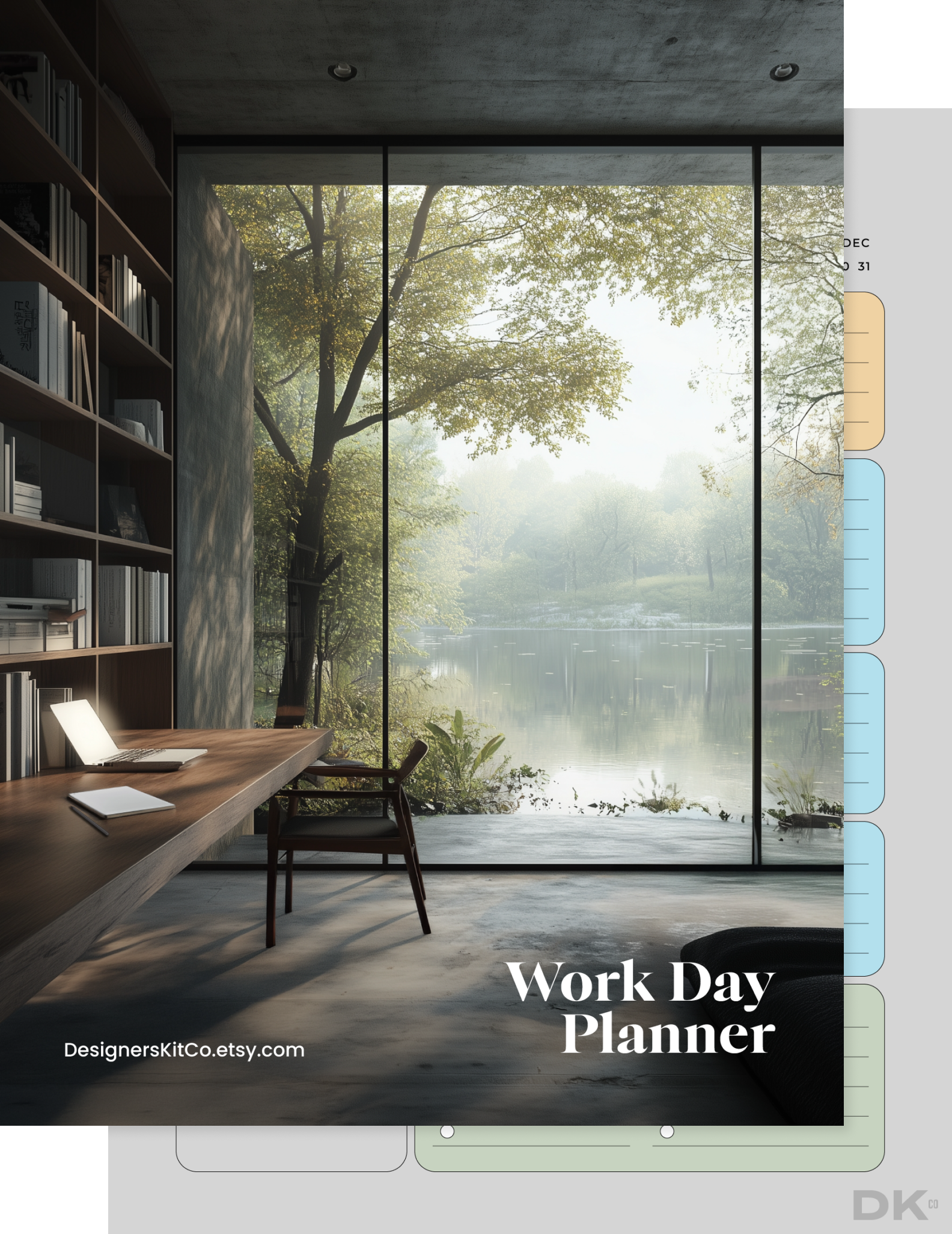 Work day planner from DesignersKitco for reMarkable tablet