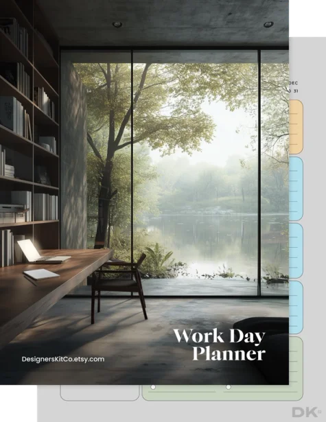 Work day planner from DesignersKitco for reMarkable tablet