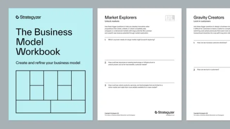 The Business Model Workbook from Strategyzer