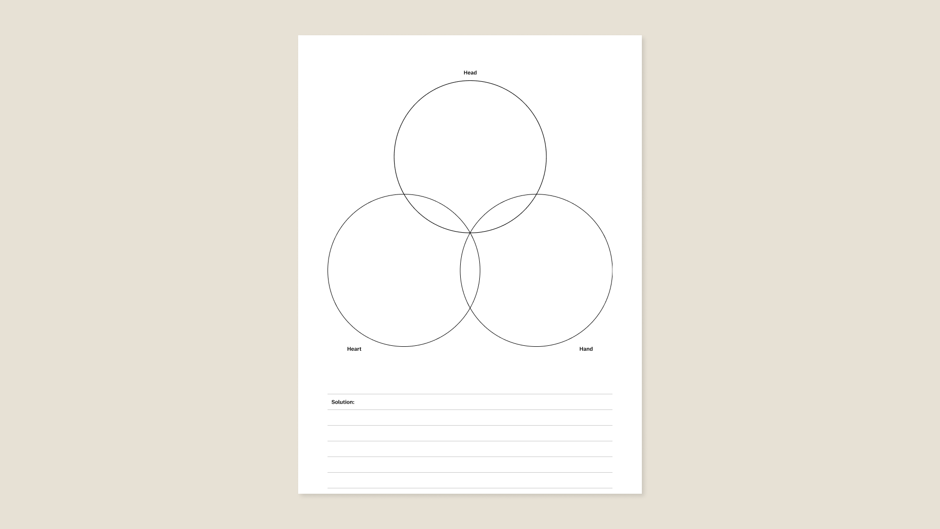 The Triple check method template from Ness Labs for reMarkable tablet