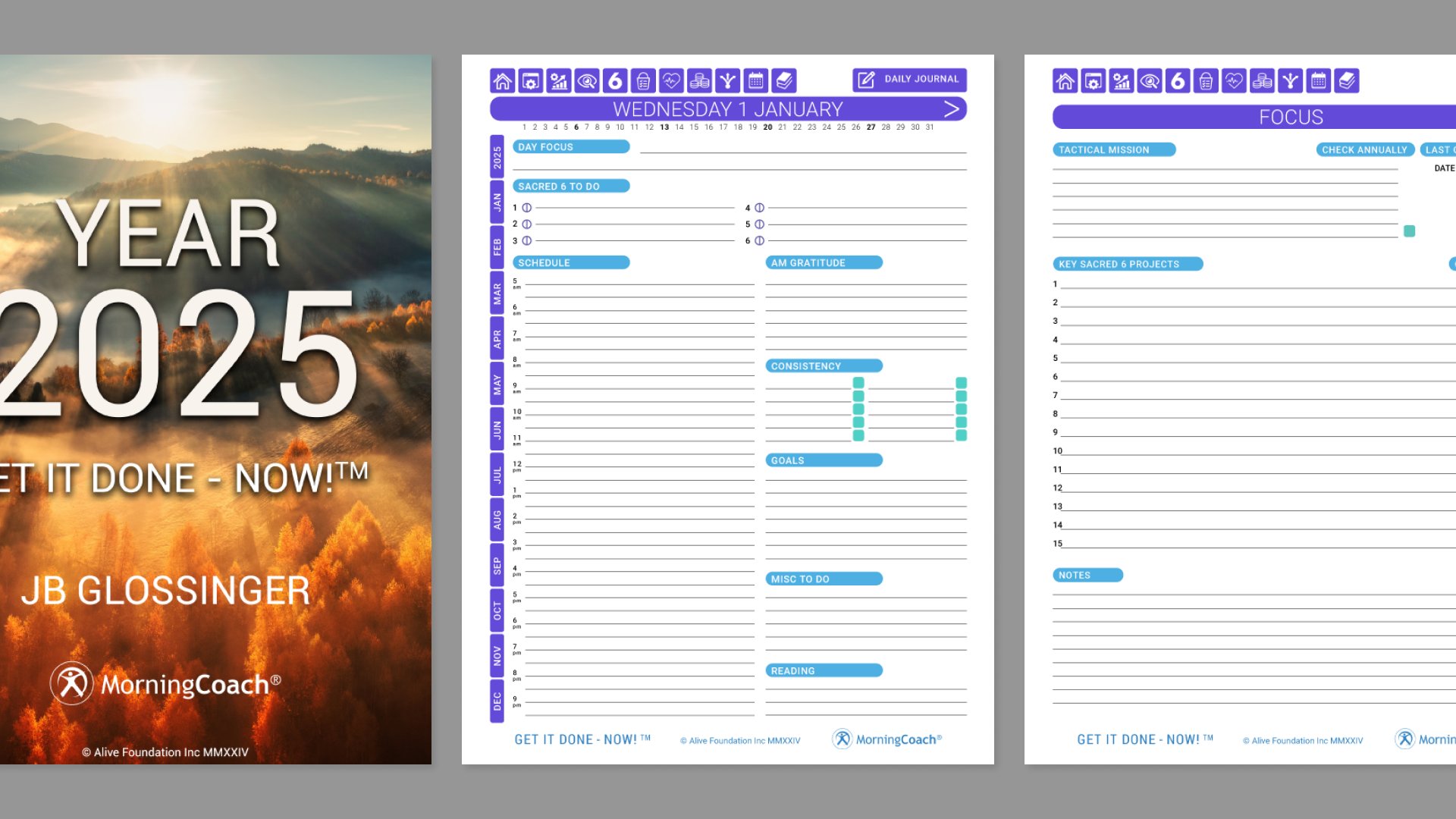 Get It Done - Now! planner from Morning Coach for the reMarkable tablet