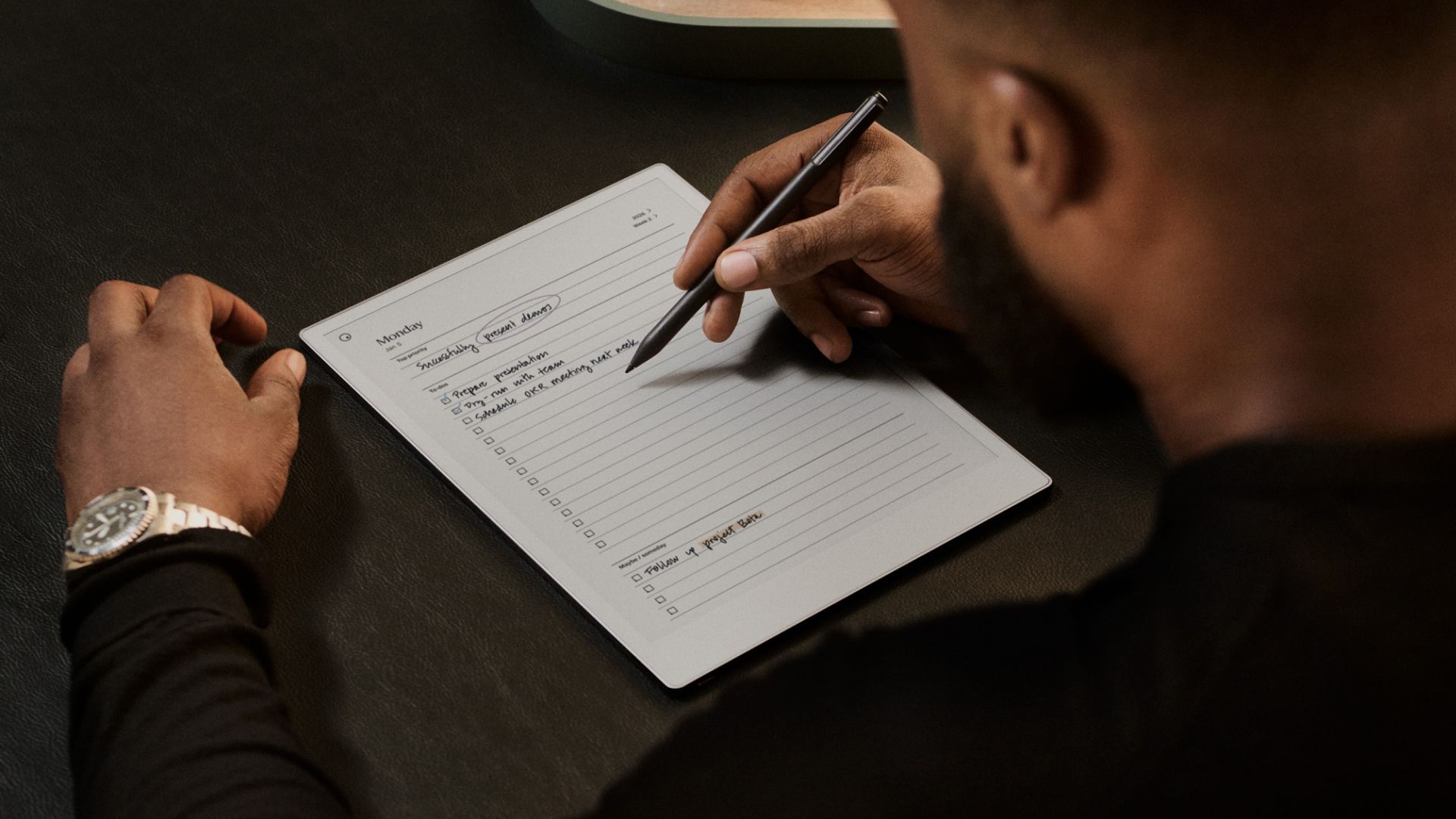 2026 To-do workbook for reMarkable paper tablets