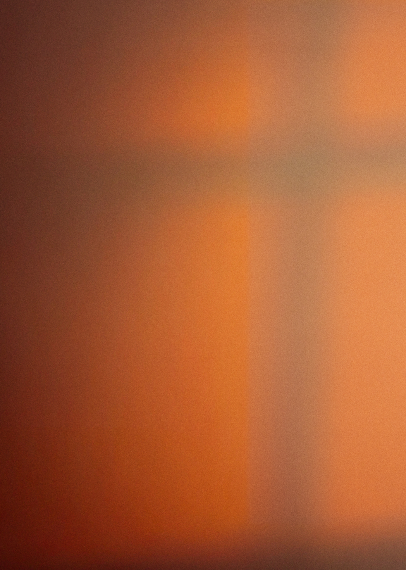 An orange gradient background.