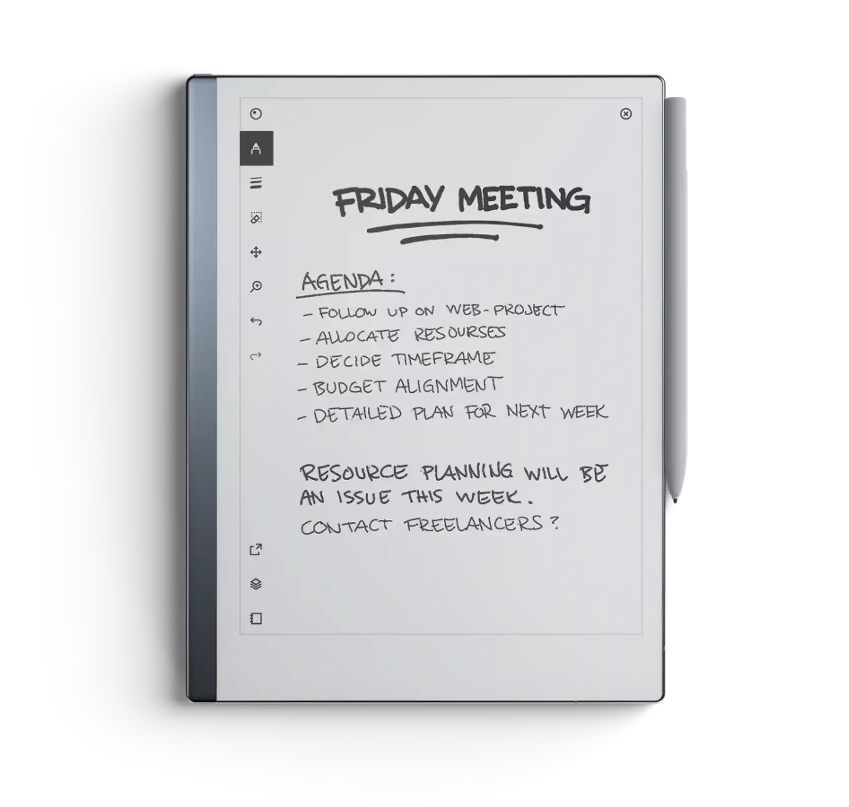reMarkable 2 paper tablet reMarkable