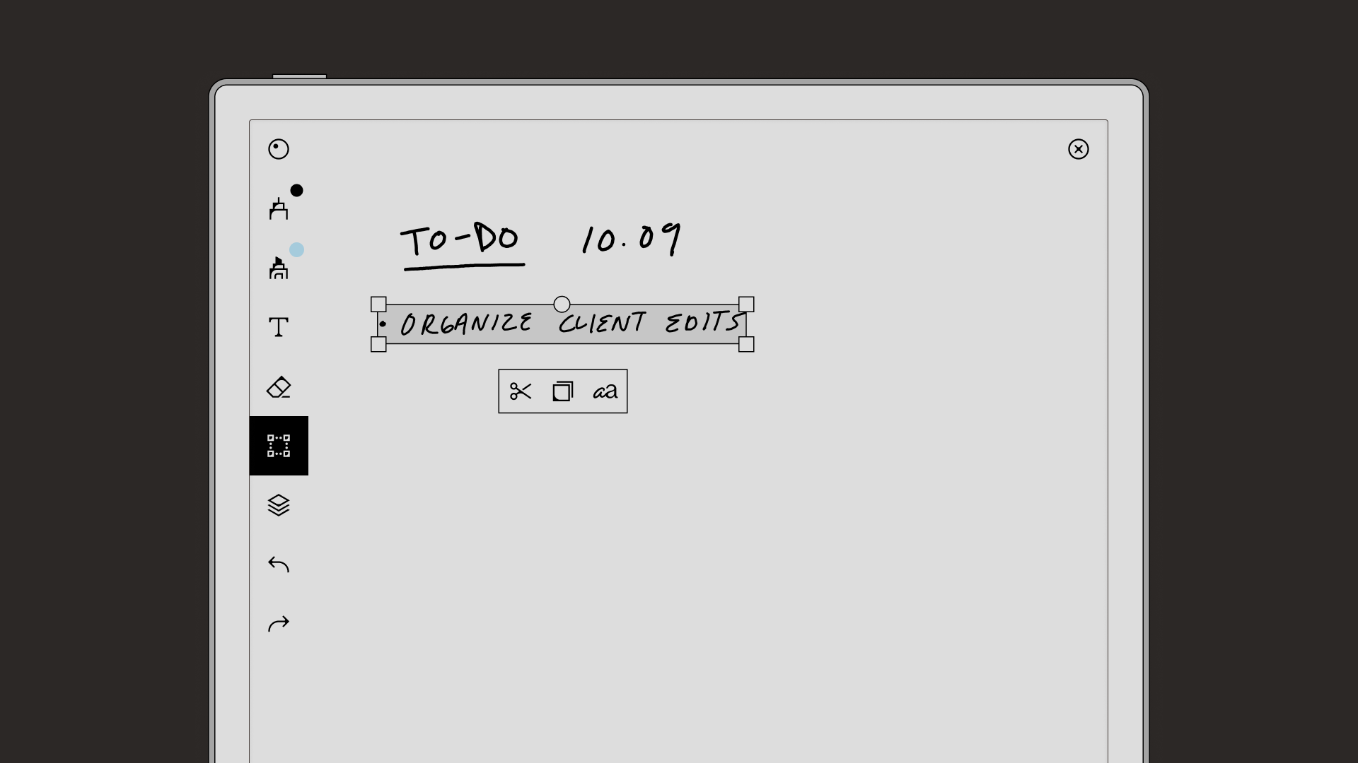 Selection tool 2