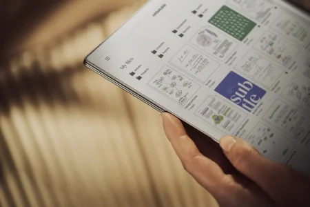 A reMarkable paper tablet showing the My Files screen.