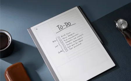 reMarkable 2 paper tablet displaying a 'To-Do' list written with the Marker.