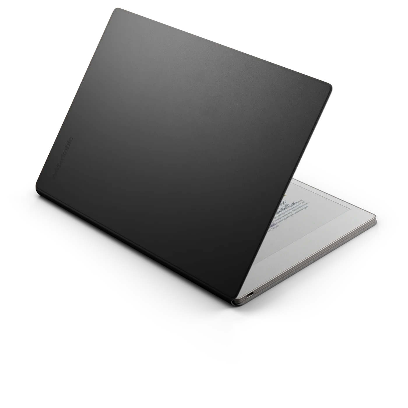 Book Folio - Premium leather - Black