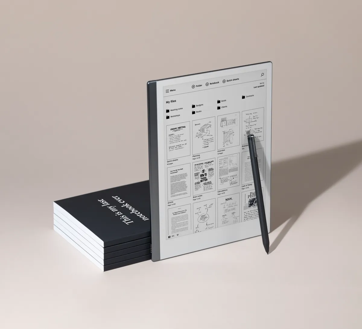 digital notebook remarkable 2 official product image