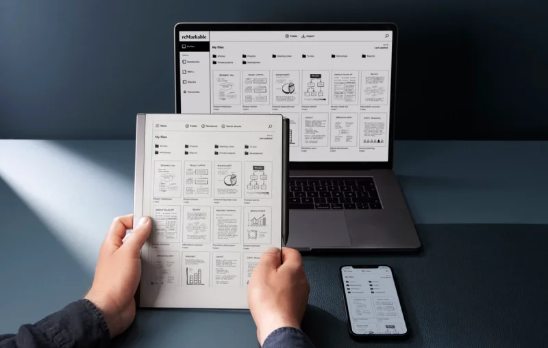 reMarkable 2 with other devices