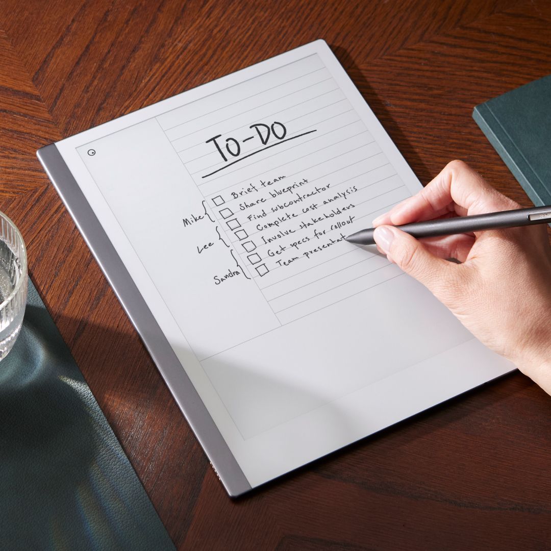 To-do list on reMarkable 2