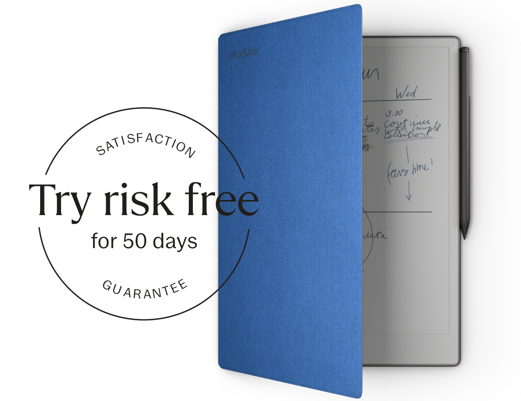 50 days satisfaction guarantee