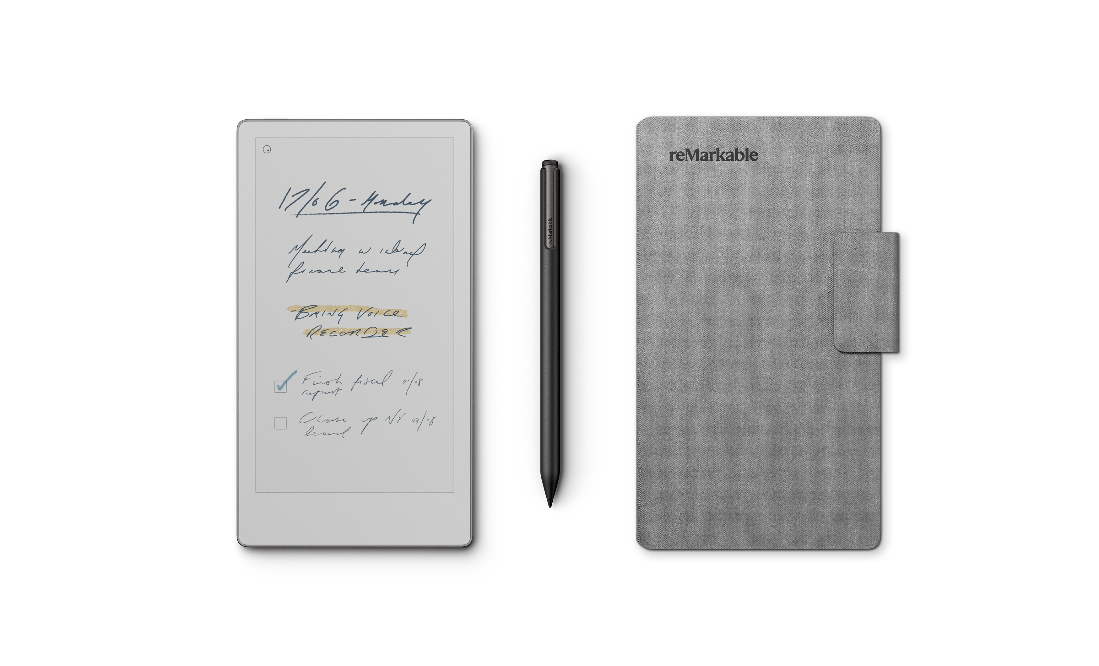 reMarkable Paper Pro Move - Marker Plus - Book Folio (Polymer)