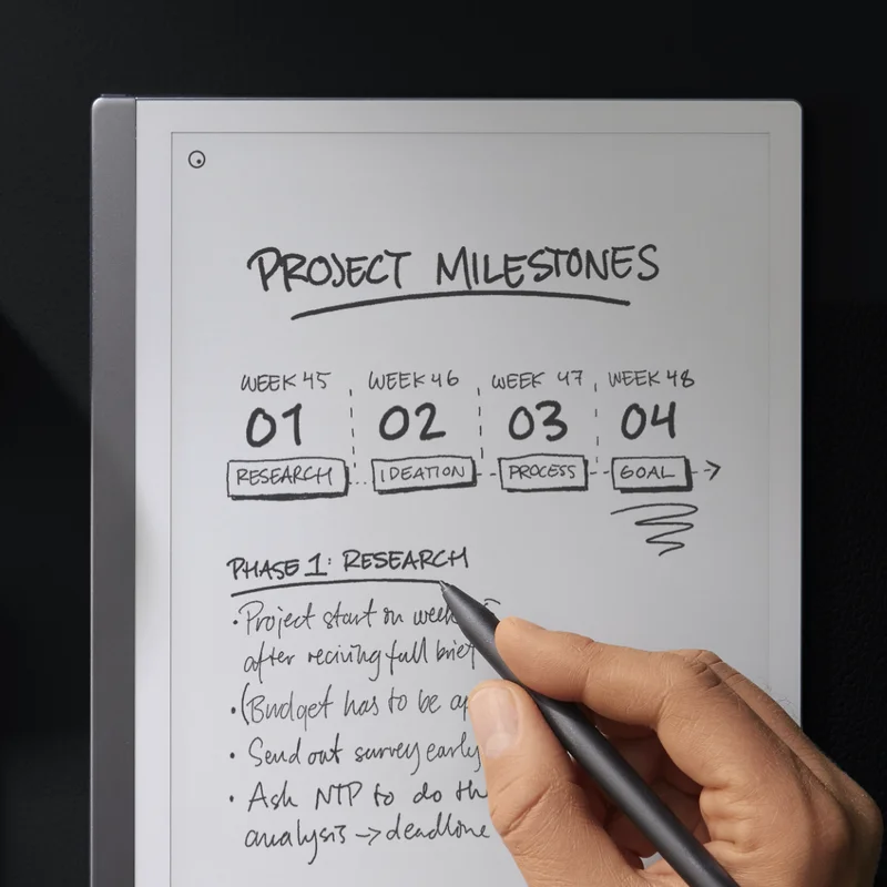 Writing on reMarkable 2