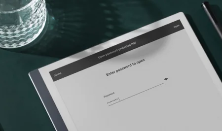 Support for password protection means you can open and annotate encrypted files