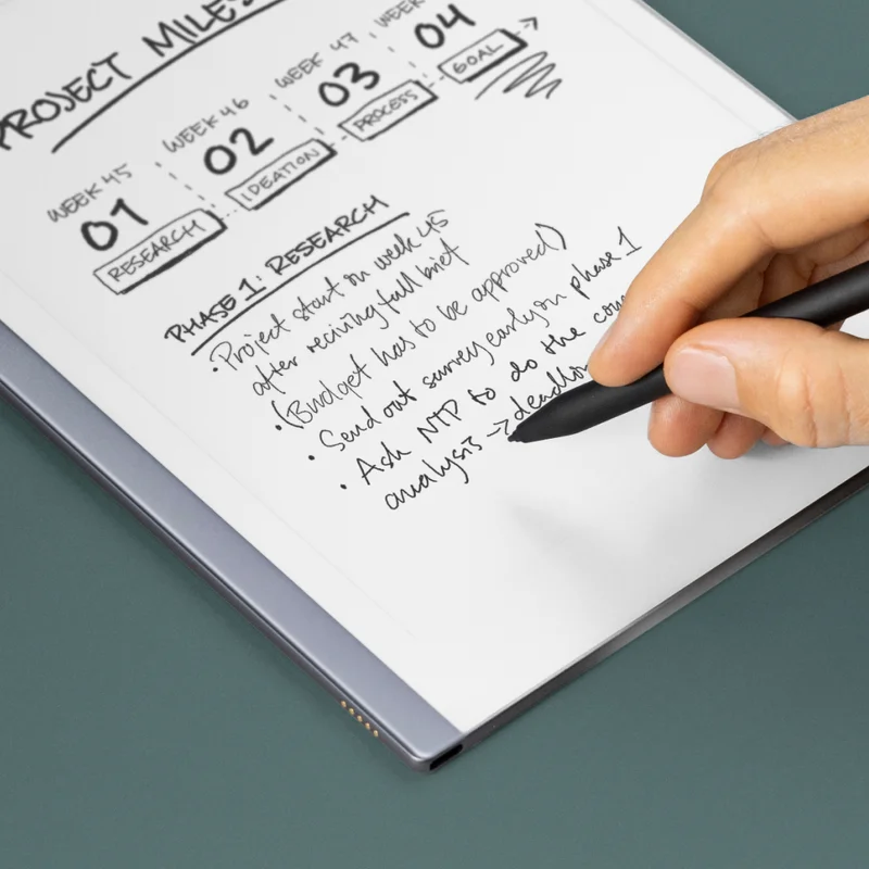 Handwriting on reMarkable