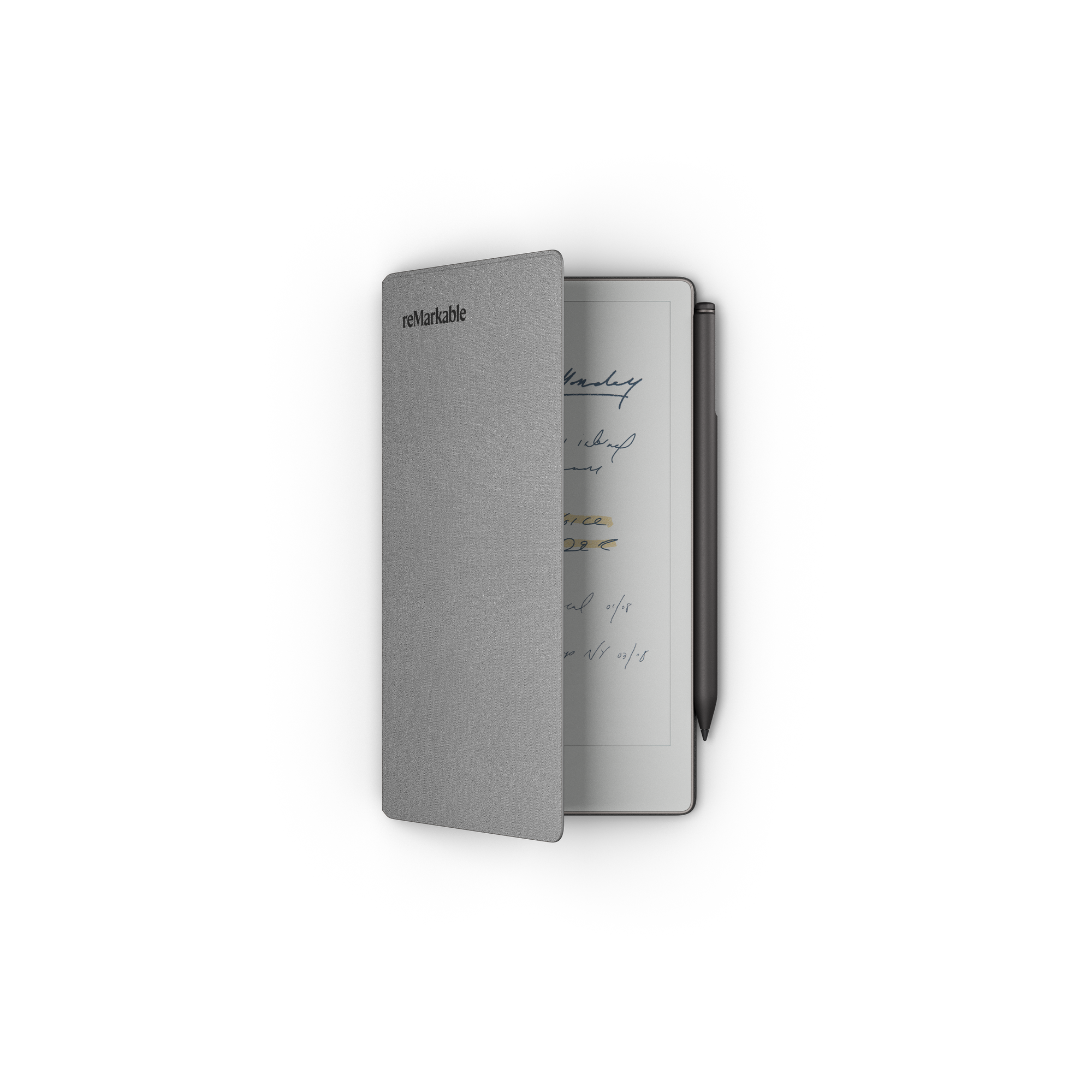 reMarkable Book Folio for Paper Pro Move (Polymer weave), цвет: Серый — фото 3