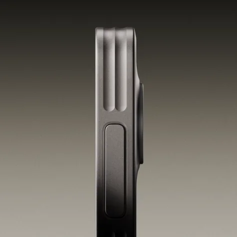 reMarkable Paper Pro tablet edge view, showing the device's ridged side.