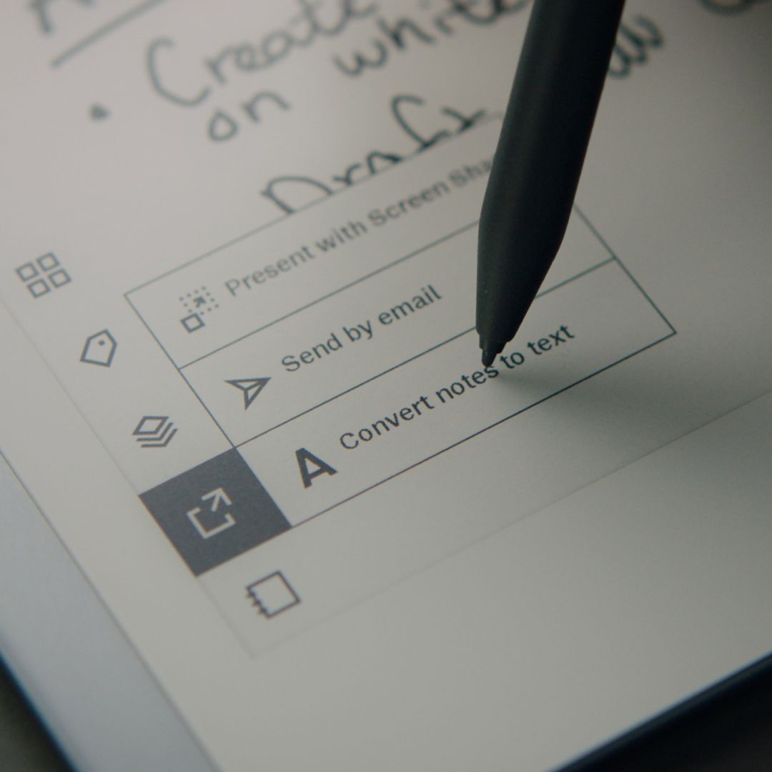 Close up of reMarkable 2