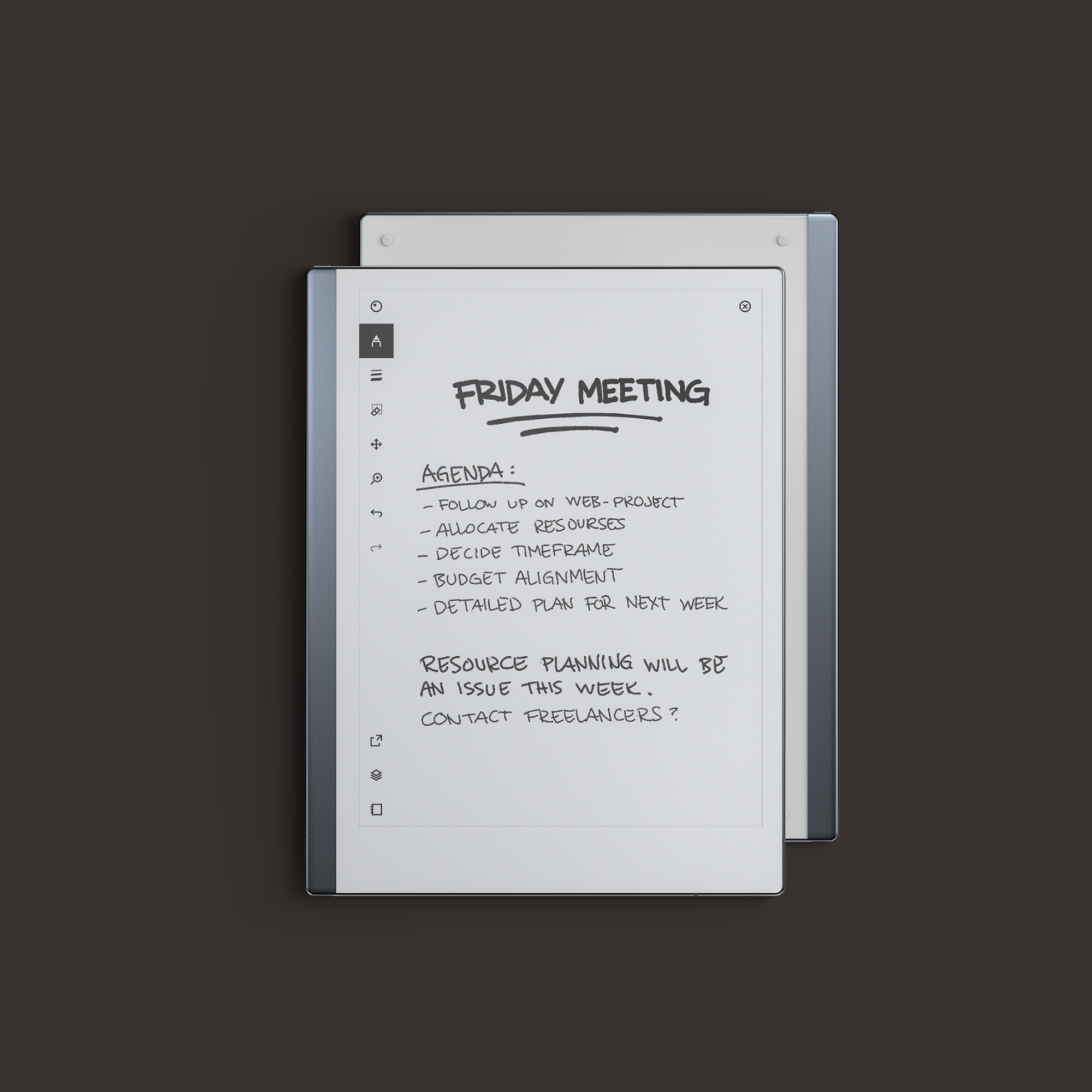 reMarkable Paper Pro Move with Marker