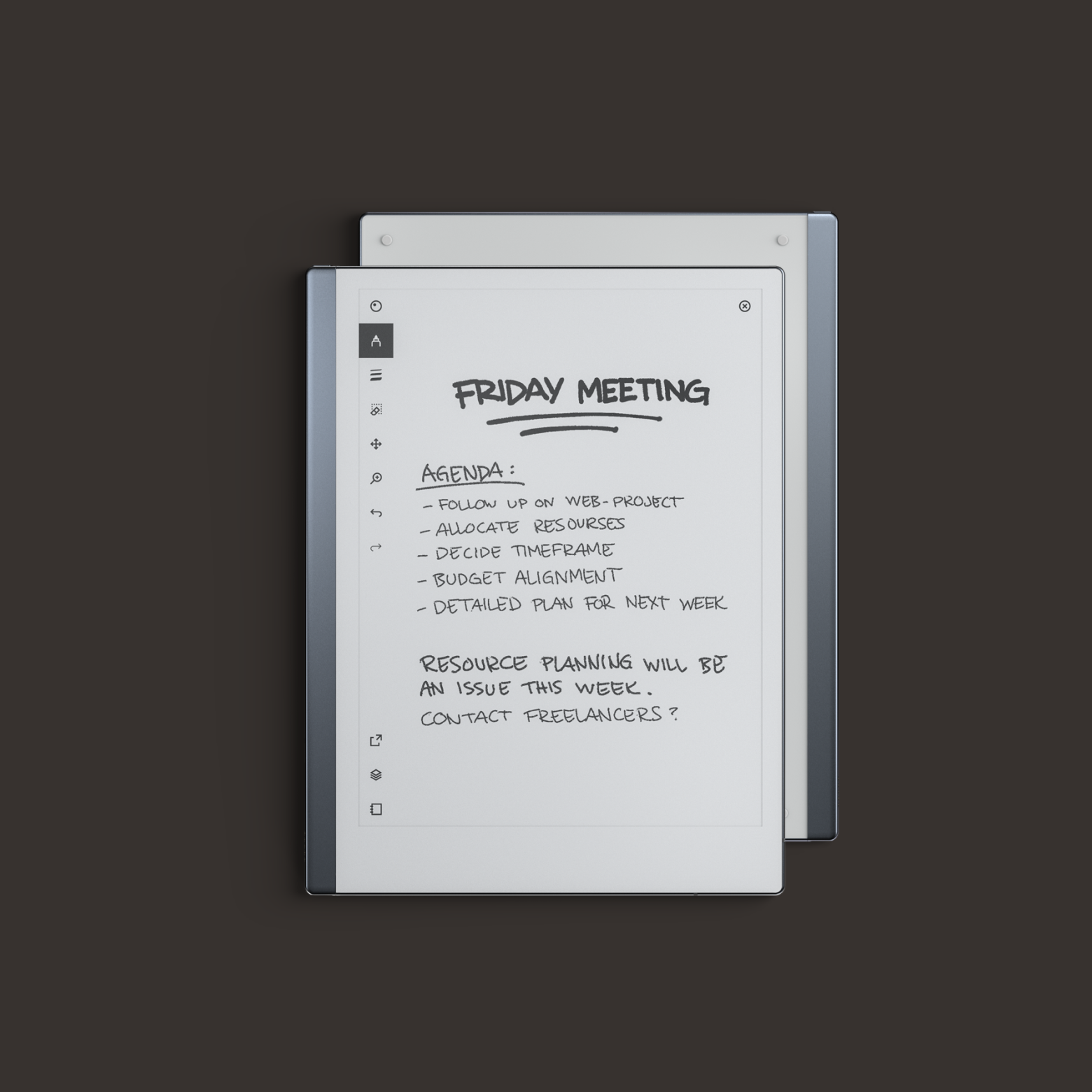reMarkable Paper Pro Move with Marker