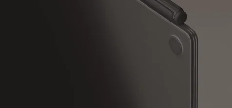 reMarkable Paper Pro tablet detail showing the Marker Plus eraser.