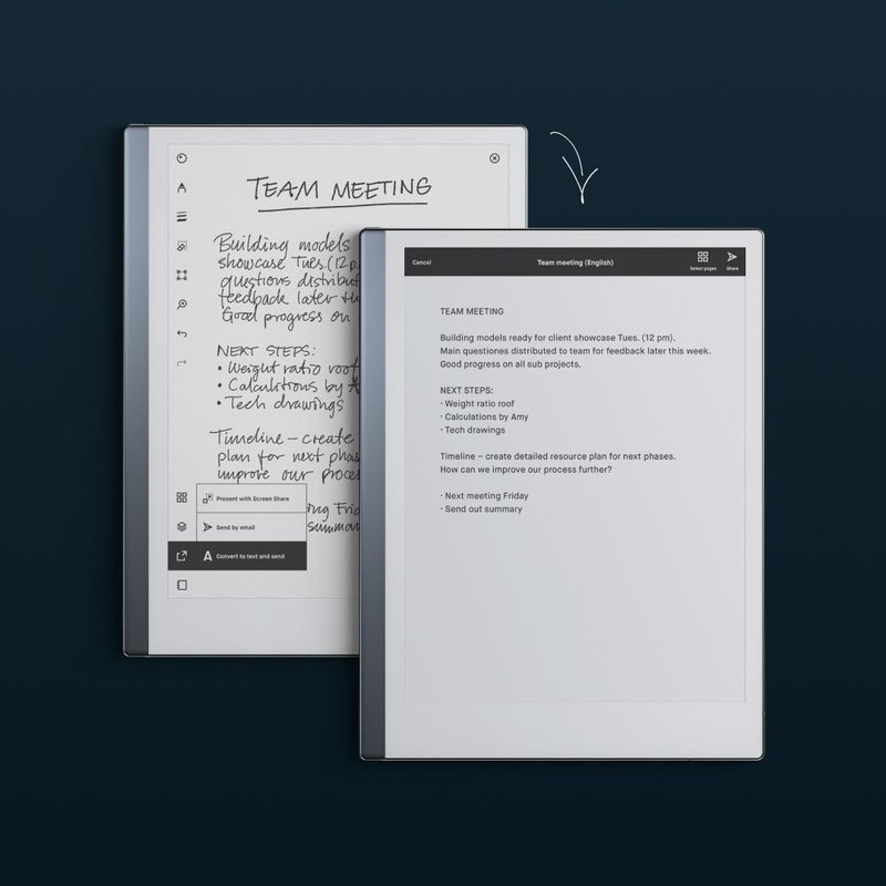 Convert your notes into text