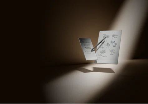 Product display of reMarkable Paper Pro and reMarkable Paper Pro Move