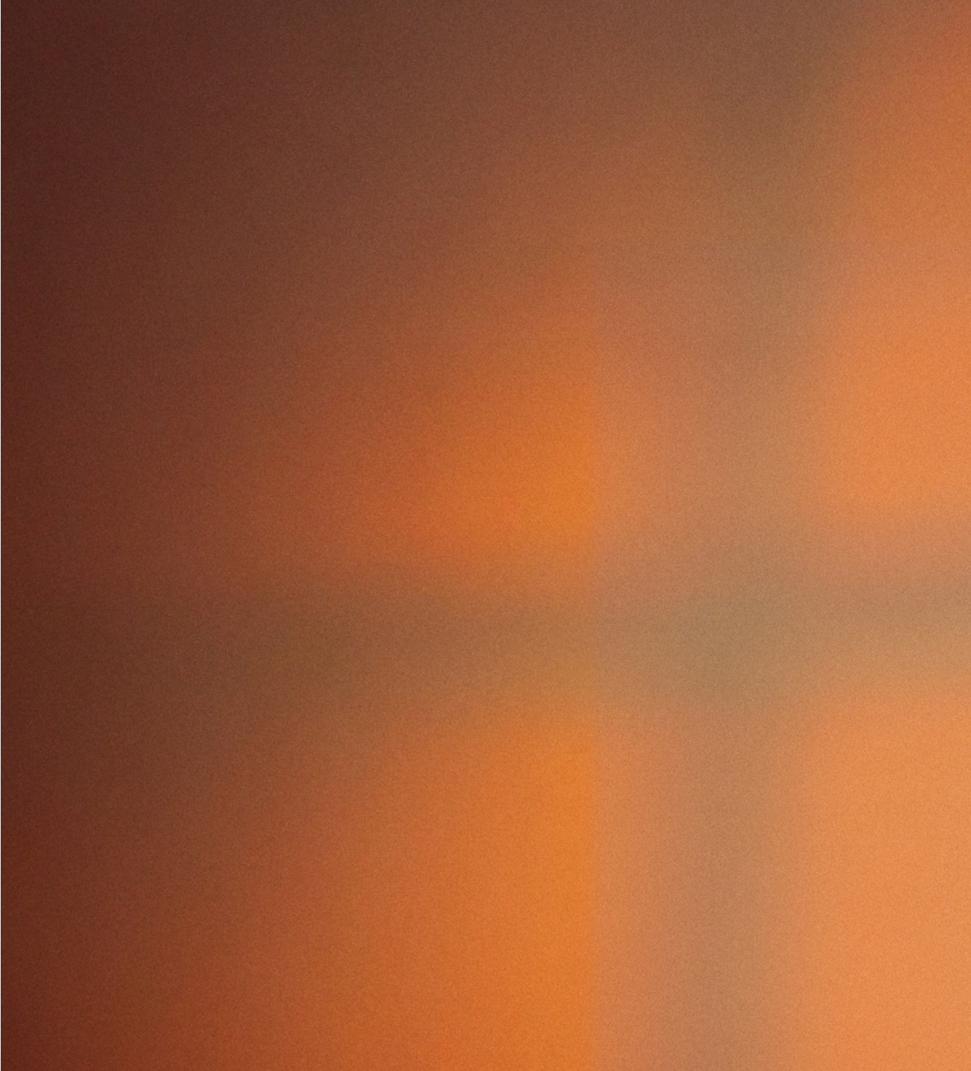 An orange gradient background.