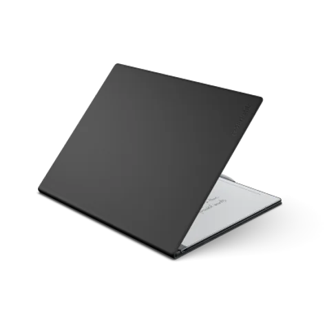 A reMarkable paper tablet displays notes with a Marker resting on the device.