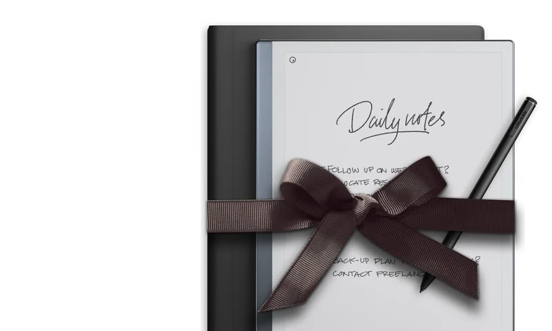 reMarkable tablet with ribbon