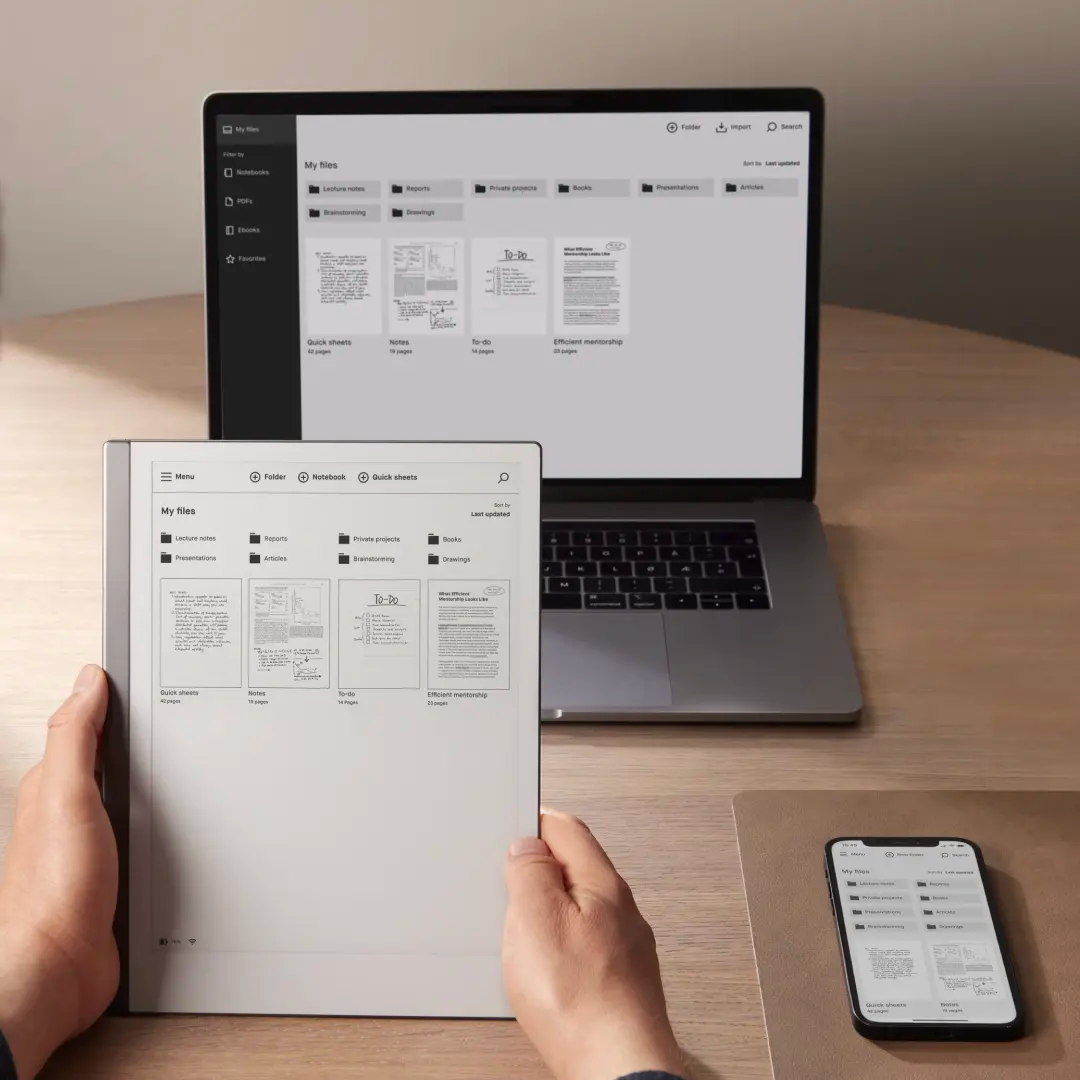 Access your notes anywhere