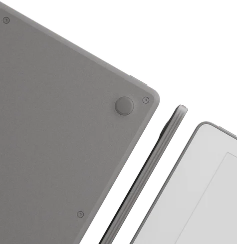 Back, side and front of reMarkable Paper Pure