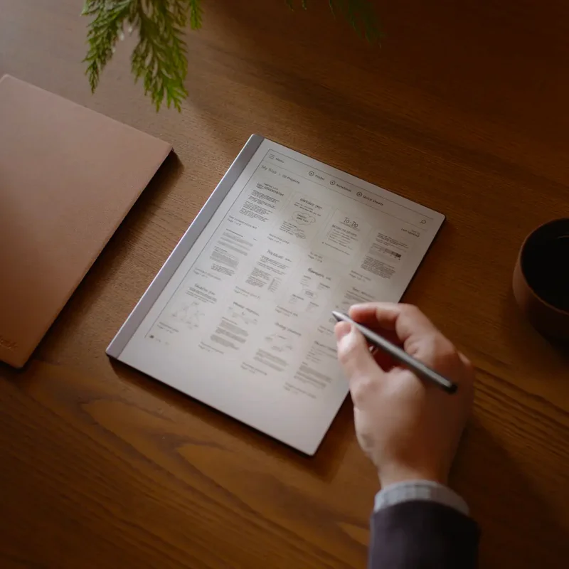 reMarkable paper tablet on table