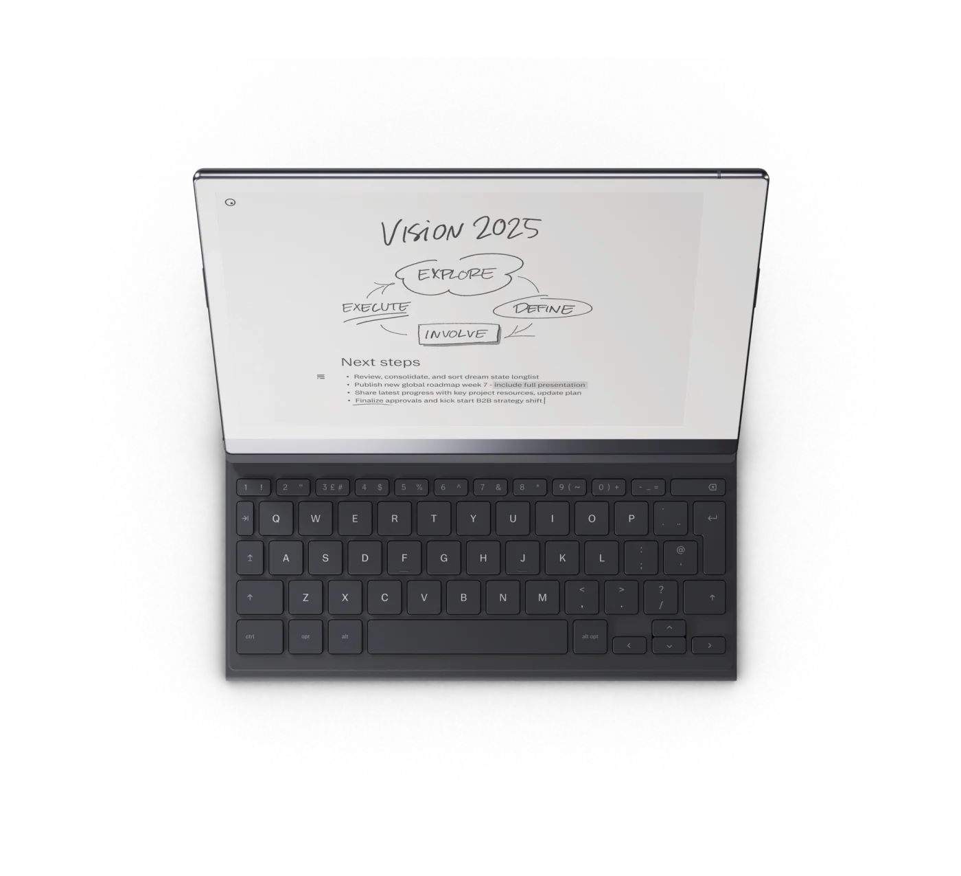 Type Folio from the top