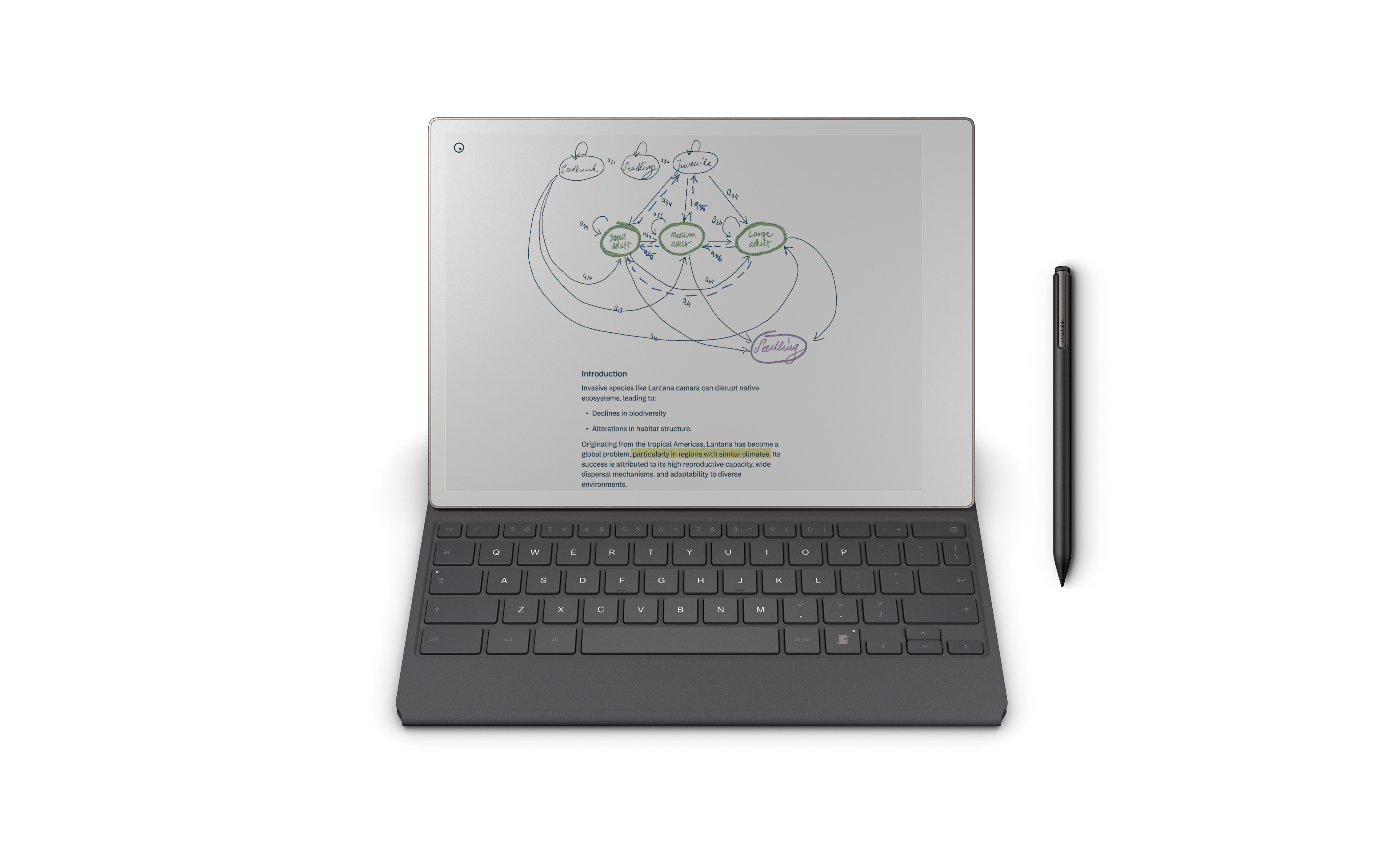 reMarkable Paper Pro - Marker Plus - Type Folio