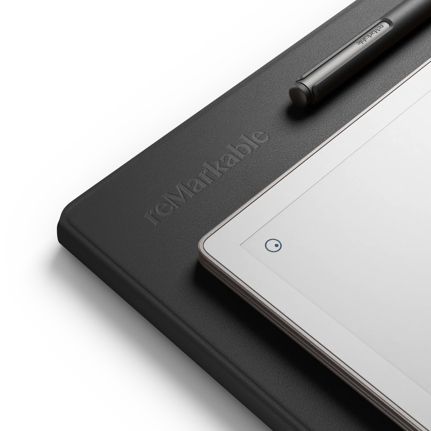 Book Folio - Premium leather - Black