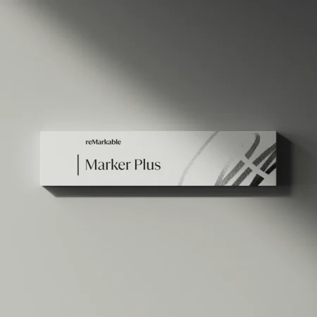 reMarkable Marker Plus packaging.