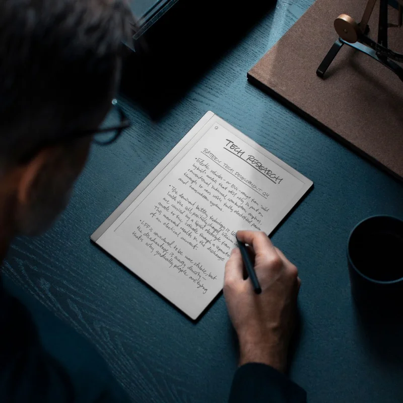 reMarkable tablet on table