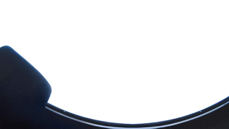 The window of the spacecraft.