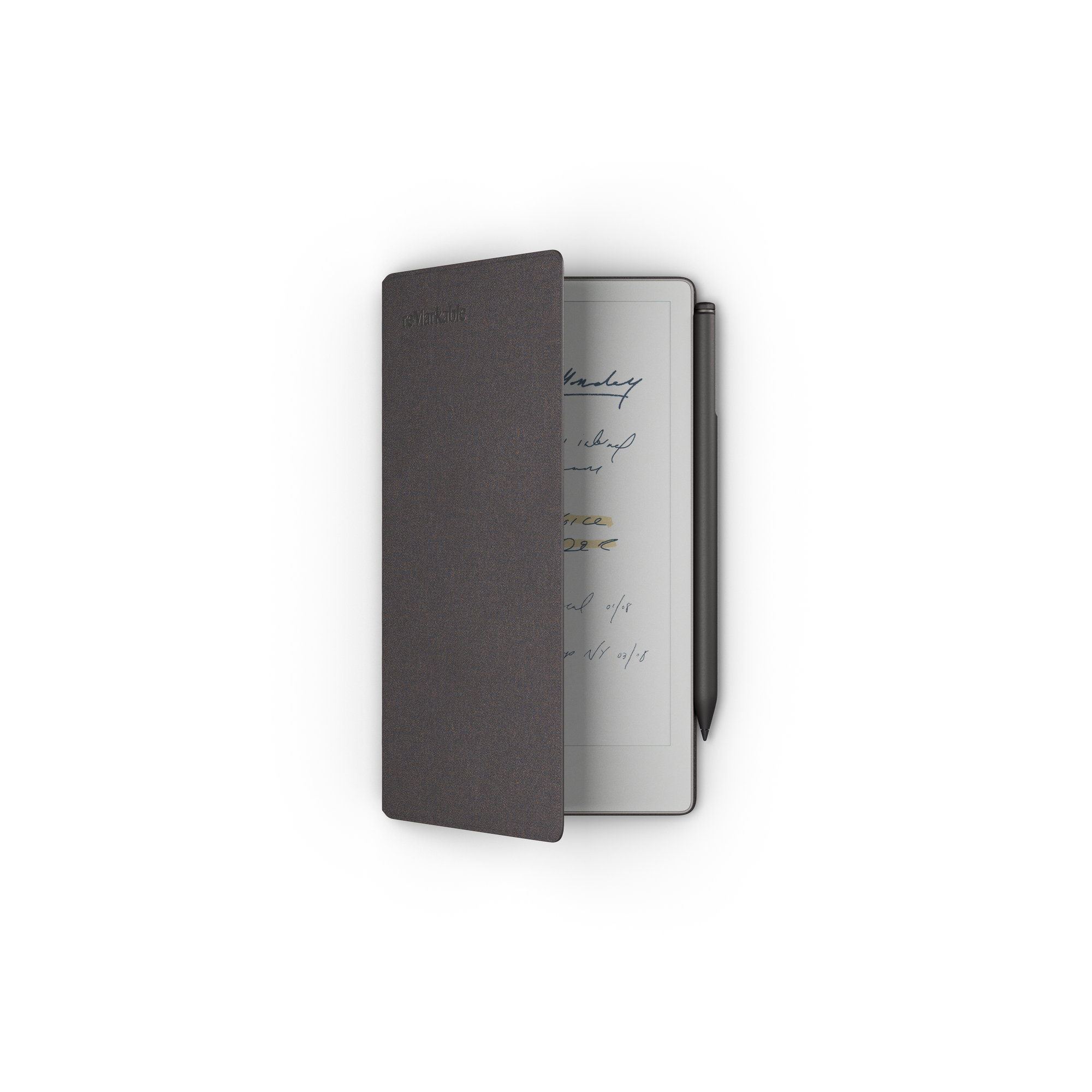 reMarkable Book Folio for Paper Pro Move (Mosaic weave), цвет: Basalt — фото 3