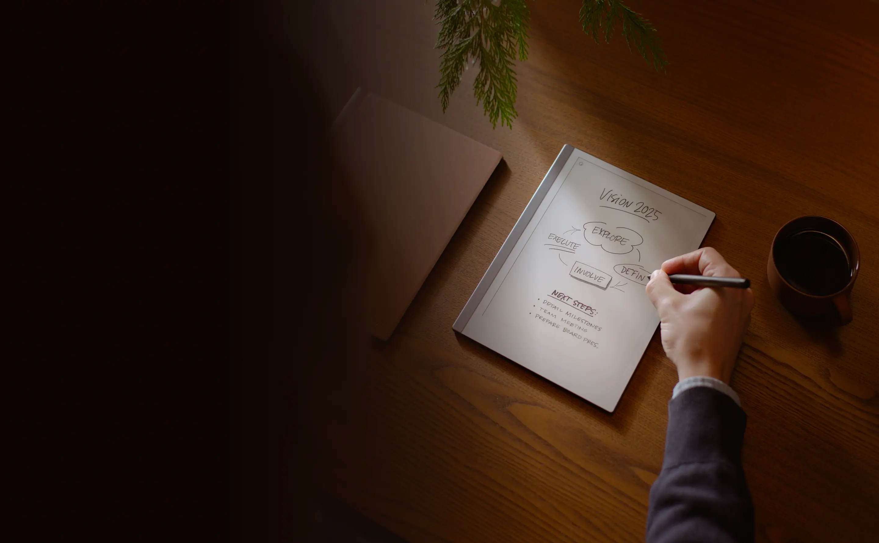 reMarkable paper tablet on table