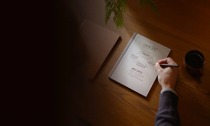 reMarkable paper tablet on table