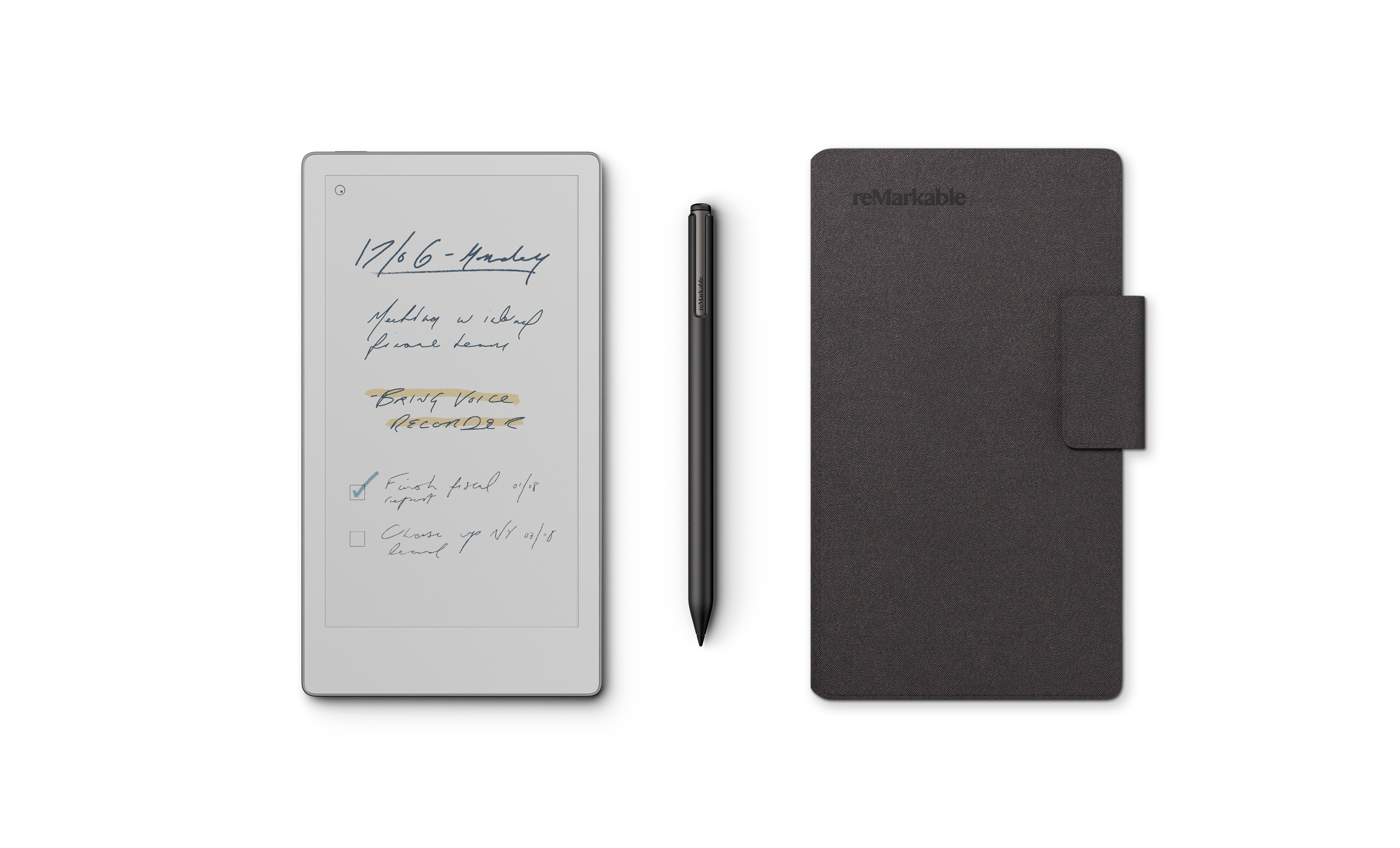 reMarkable Paper Pro Move - Marker Plus - Book Folio (Mosaic)