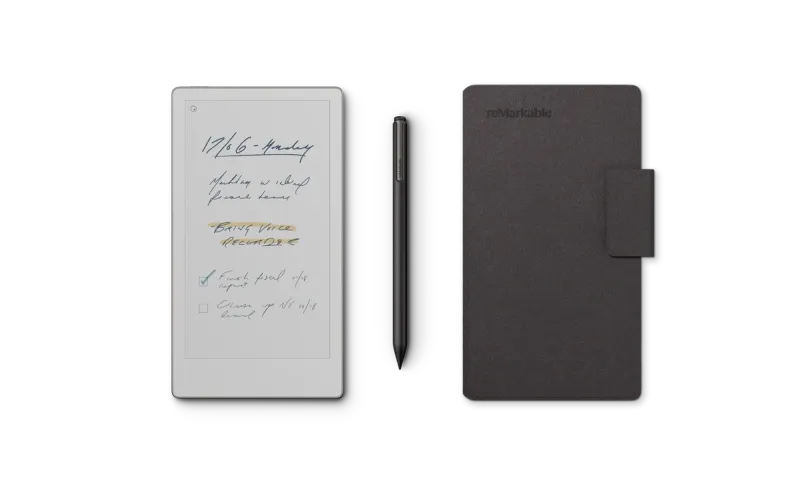 reMarkable Paper Pro Move - Marker Plus - Book Folio (Mosaic)