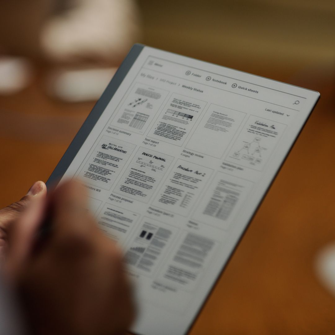 Notebooks on reMarkable