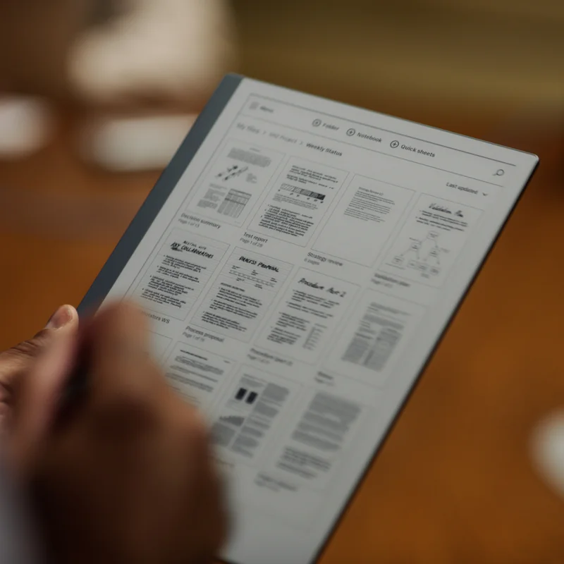 Notebooks on reMarkable