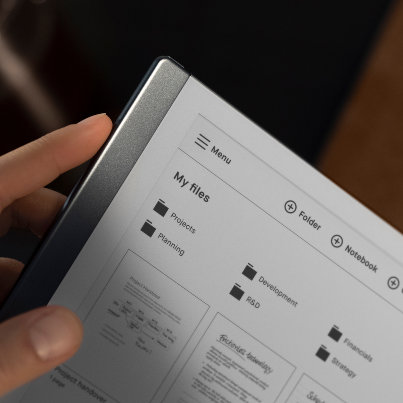 Starting is easier on reMarkable. Here’s why: | reMarkable