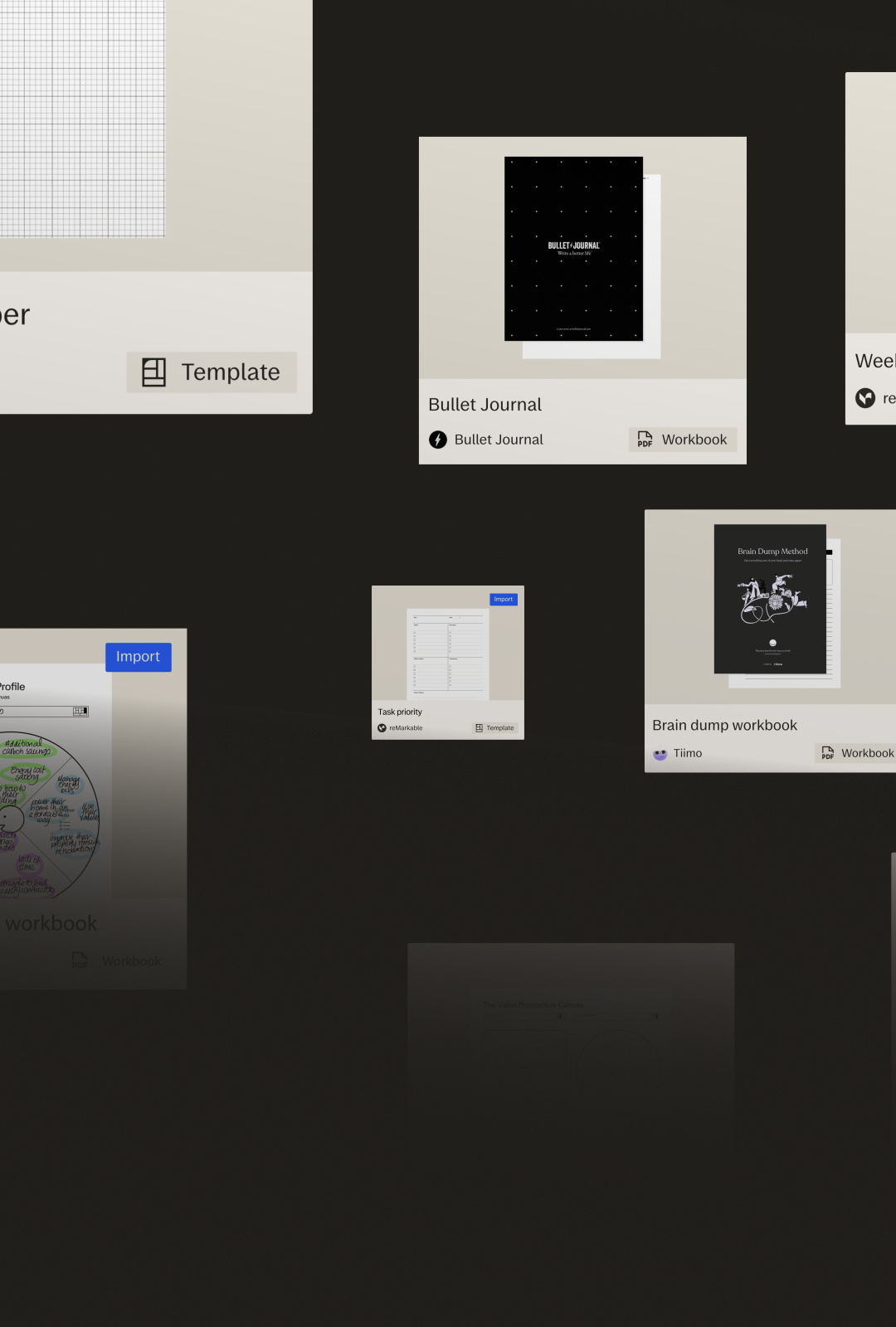 Remarkable paper tablet in persons hands.