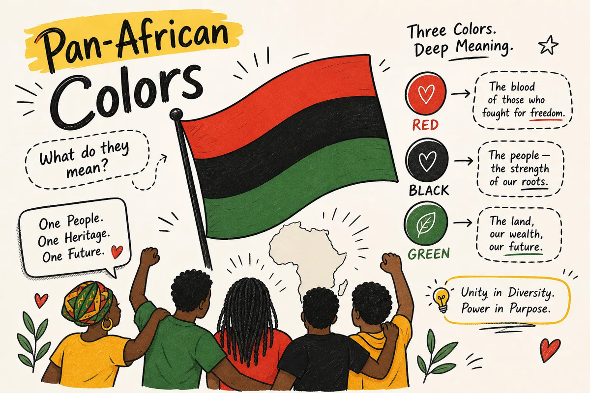 Pan-African Colors Explained: What They Mean on African Flags